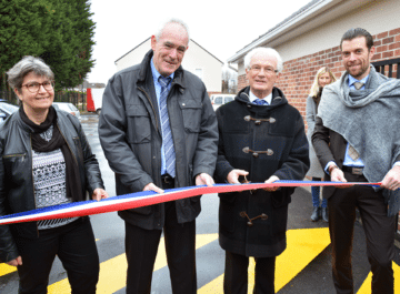 Inauguration Seclin logements locatifs conventionnés