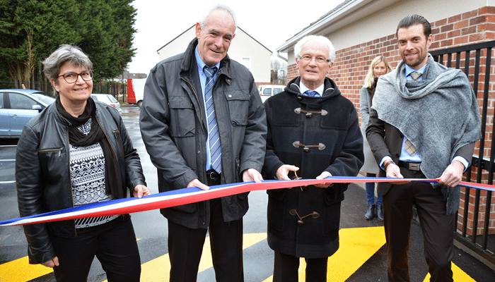 Inauguration Seclin logements locatifs conventionnés