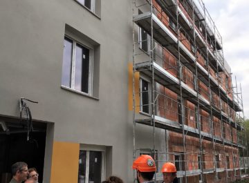 Visite chantier résidence sociale Douai